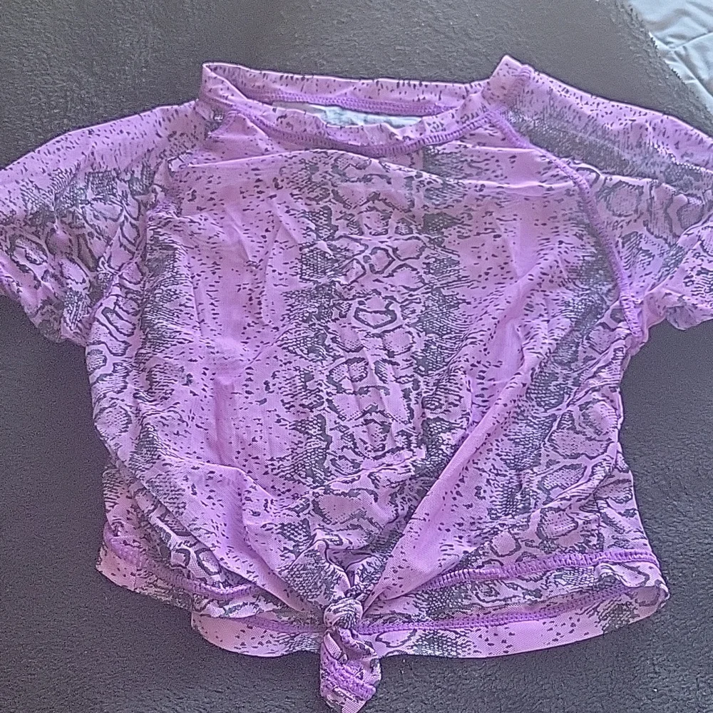 3 piece purple animal print set - Picture 5 of 5